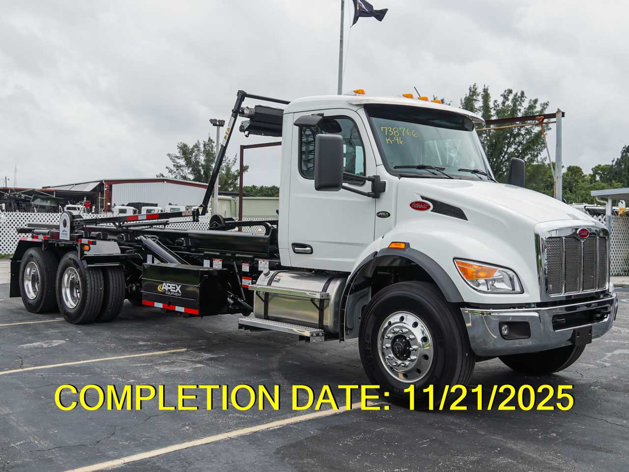 2025 PETERBILT 548 ROLL OFF TRUCK FOR SALE - image 2 of 6