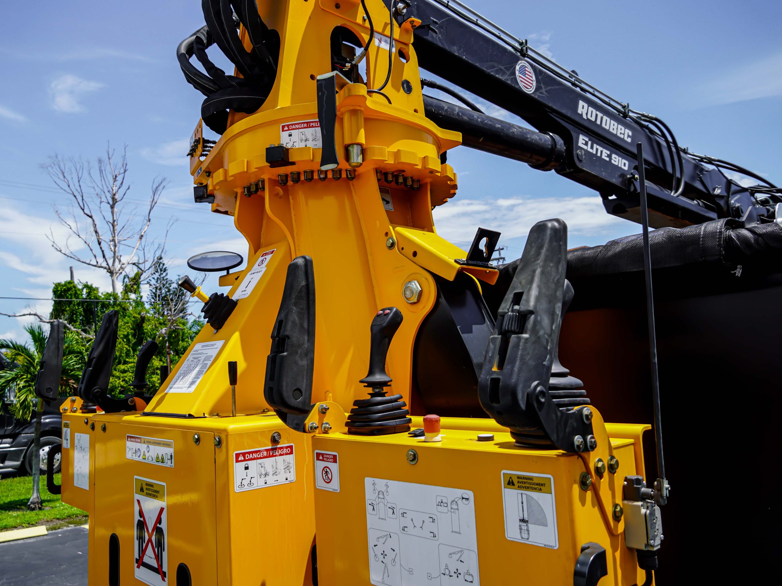 Rotobec Grapple Truck at Apex Rotobec Grapple Truck at Apex
