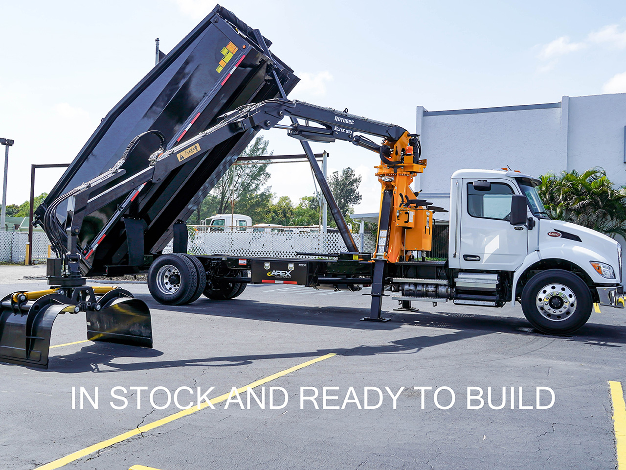 2026 PETERBILT 537 GRAPPLE TRUCK FOR SALE OR RENT - image 1 of 6