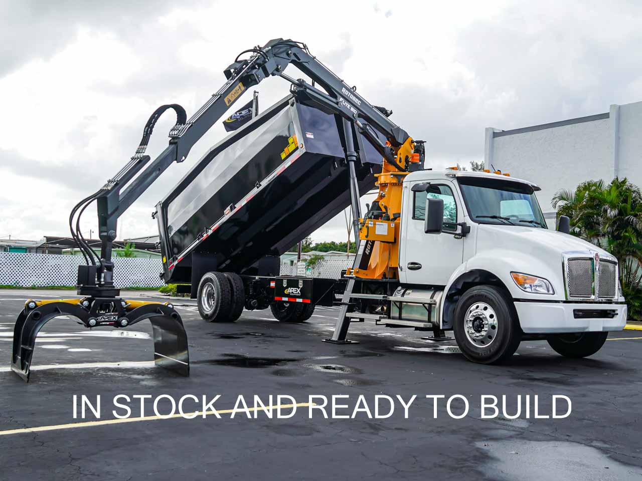 2026 KENWORTH T380 GRAPPLE TRUCK FOR SALE OR RENT - image 1 of 6