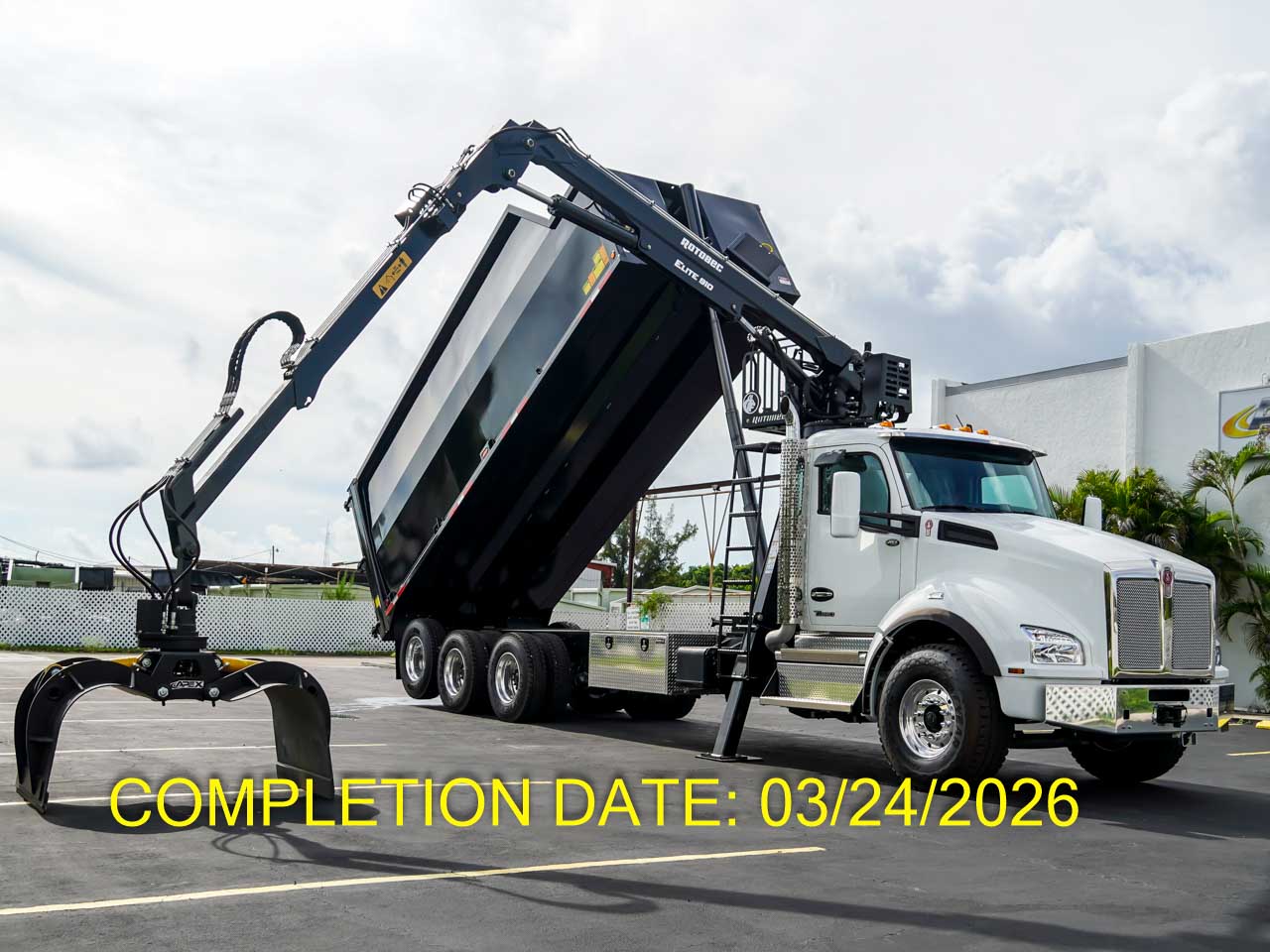 2026 KENWORTH T880 ROTOBEC GRAPPLE TRUCK 2026 KENWORTH T880 ROTOBEC GRAPPLE TRUCK - image 1 of 6