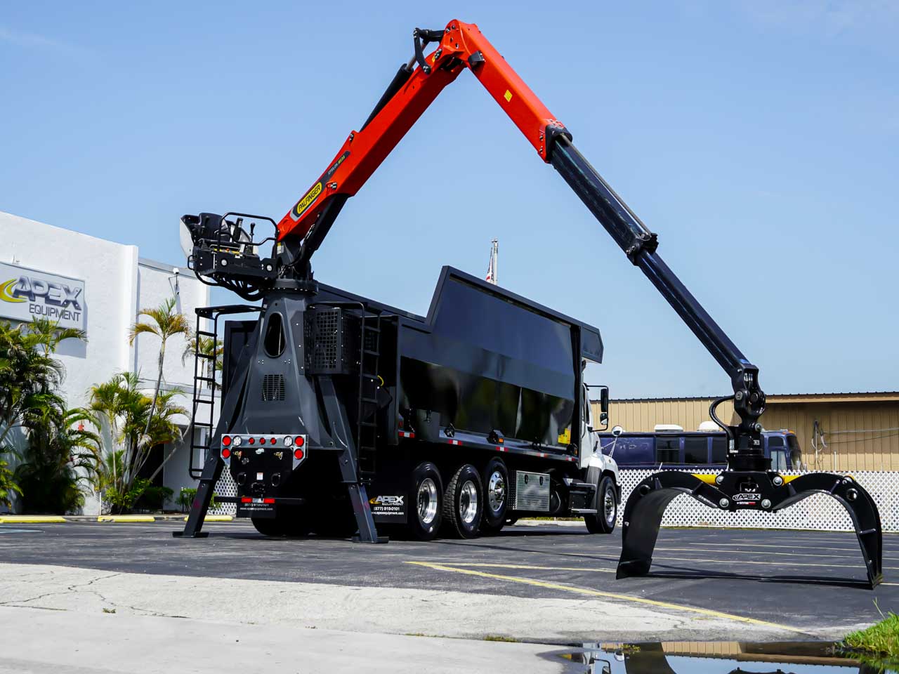 Palfinger Rear Load Grapple Truck for Sale Palfinger Rear Load Grapple Truck for Sale