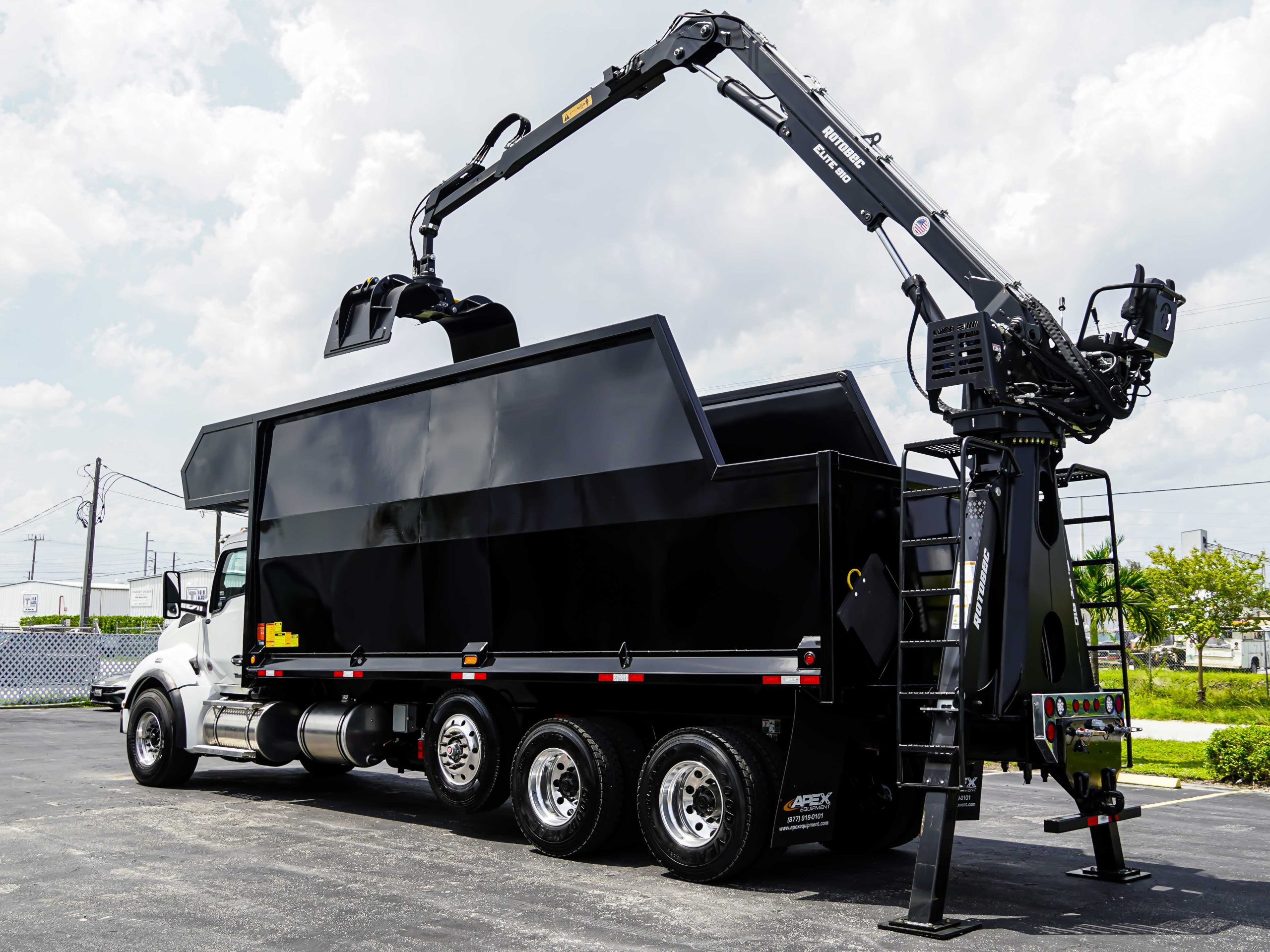 KW T880 Grapple Truck for Sale KW T880 Grapple Truck for Sale